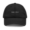 type shit hat